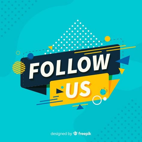 Flat follow us background Free Vector Us Background, Flat Background, Background Design Vector, Design Texture, Design Video, Cute Wallpaper For Phone, Sale Banner, Cute Wallpaper Backgrounds, 로고 디자인