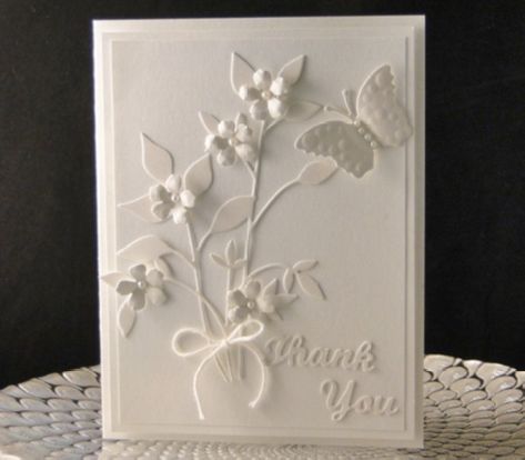 Monochrome Cards Handmade, White Cards Handmade, Monochrome Cards, White On White Cards, Joy Craft, Memory Box Cards, White Cards, Spellbinders Cards, Once A Month