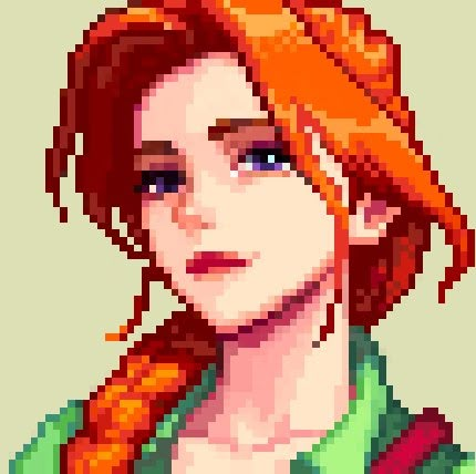 Steam Community: Stardew Valley. Pixel Art Portrait, How To Pixel Art, Stardew Valley Fanart, Piskel Art, Pixel Characters, Pixel Art Tutorial, Arte 8 Bits, 8bit Art, Cool Pixel Art