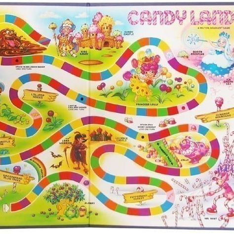 17 Photos Of Toys From Your Childhood That'll Make You Say, "That's What They Look Like Now?!" Candy Land Characters, Candyland Board, Candyland Games, Candyland Board Game, Candy Land Party, Board Game Template, Candyland Theme, Candy Land Birthday, Vbs 2023