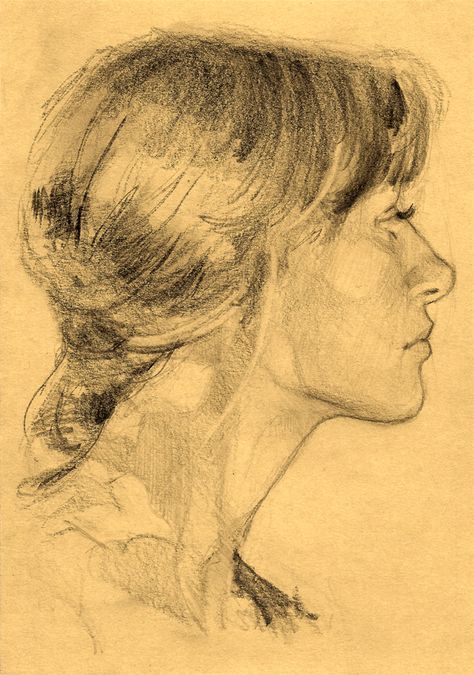 Portrait Sketch, A Pencil, A Drawing, Pencil Drawing, Sketch, Pencil, Hair, Art