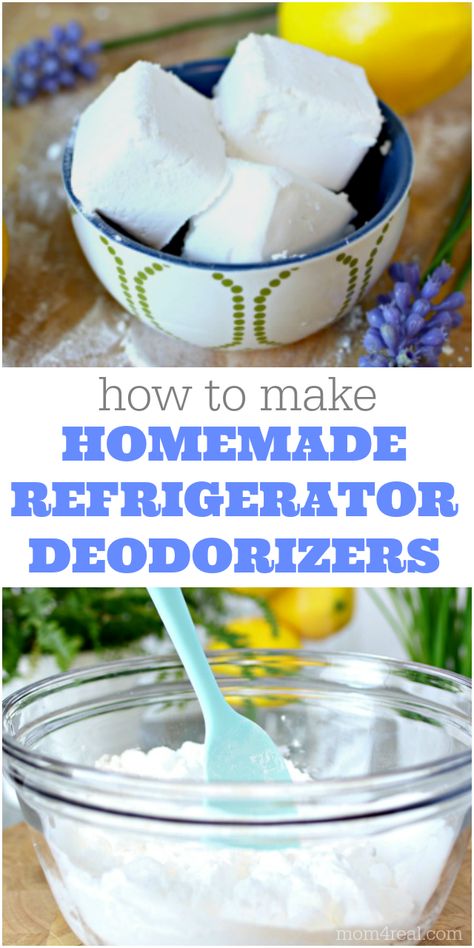 These easy DIY Refrigerator Deodorizers that Absorb Stinky Odors will have your refrigerator smelling fresh and clean all of the time! They are made with essential oils, and help to absorb smelly food odors while giving your fridge a light, clean scent. Smelly Fridge, Fridge Smells, Fridge Deodorizer, Fridge Odor, Natural Cleaning Products Diy, Clean Refrigerator, Homemade Essential Oil, Clean Fridge, Essential Oils Cleaning