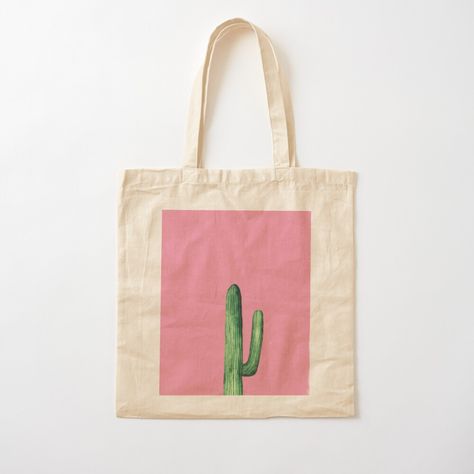 Get my art printed on awesome products. Support me at Redbubble #RBandME: https://www.redbubble.com/i/tote-bag/Plants-on-pink.-Green-cactus-art.-Modern-botanical-illustration.-Cacti-by-Remioni/46347958.P1QBH?asc=u Cactus Bag, Cactus Tote, Green Cactus, Modern Botanical, Cactus Art, Buy Plants, Free Stickers, Print Tote, Botanical Illustration