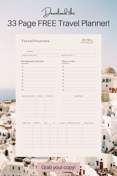 Daily Travel Itinerary Template, Trip Planner Template Free Printables, Digital Travel Planner Free, Trip Planning Template Free, Free Travel Planner Template, Road Trip Planner Printable Free, Packing List Template Free Printable, Travel Itenary Planner, Travel Planner Template Free Printable