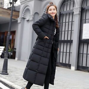 Women Winter Long Padded Slim Jacket Womens Jackets Winter, Trench Coat Fashion, Jacket Men Fashion, Long Winter Jacket, Down Jacket Men, Women Winter Fashion, Warm Jackets, Winter Overcoat, Long Puffer Jacket