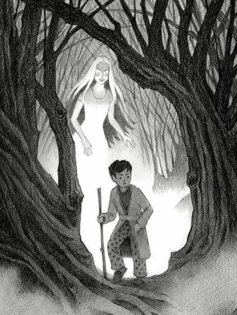 Graphite Illustration, 숲 사진, Book Illustration Art, Fairytale Illustration, Fairytale Art, Black And White Art, Black And White Illustration, 영감을 주는 캐릭터, Childrens Illustrations