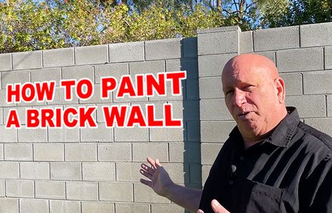 Painted Cement Block Walls, Paint Cinder Block Wall Outdoor, How To Paint Cinder Block Walls Outside, Painted Cinder Block Walls Outdoor, Paint Cinder Block Wall Outdoor Murals, Painting Brick Wall Backyard, How To Paint Cinder Blocks, Painting Block Walls Outdoor, Painted Block Wall Backyard