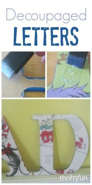 Paper Mache Letters Decorating Ideas, Letter Painting Ideas Wooden, Mod Podge Letters, Wood Letters Diy, Wood Letter Crafts, Wood Letters Decorated, Decoupage Letters, Paper Letters, Wooden Letters Decorated