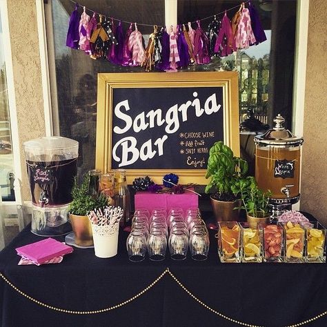 Sangria Bar, Wording Ideas, Engagement Party Ideas, Bachelorette Party Outfit, Mimosa Bar, Bachelorette Party Games, Bachelorette Ideas, Wedding Shower Ideas, Engagement Party Decorations