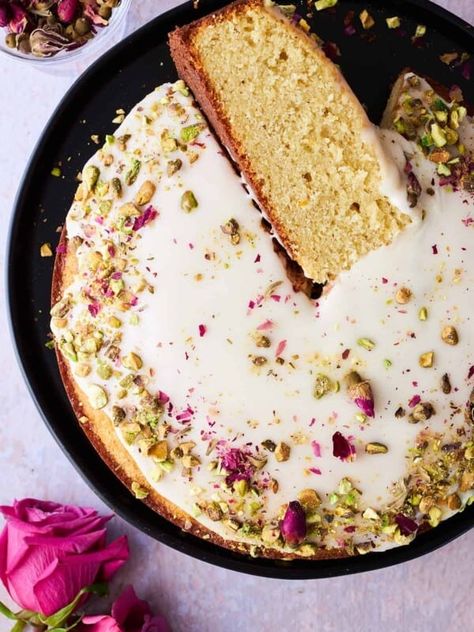 Egyptian & Middle Eastern Recipe We Can't Get Enough Of - Food Dolls Love Cake Recipe, Persian Love Cake, Egyptian Desserts, Eastern Recipe, Food Dolls, Middle Eastern Desserts, Fluffy Cake, Egyptian Food, Leftover Cake