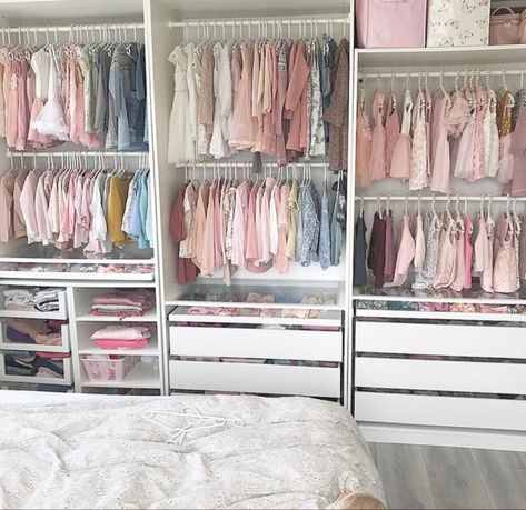 Ikea Closet Organizer, Organized Closet, Ikea Pax Wardrobe, Dream Closet Design, Closet Renovation, Closet Layout, Wardrobe Room, Closet Remodel, Closet Decor