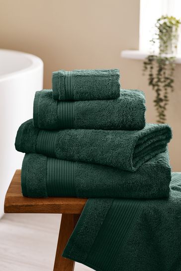 Dark Green Towels Bathroom, Green Hand Towels Bathroom, Dark Green Bath Towels, Green Bathroom Towels, Green Towels Bathroom, Dark Green Towels, Green Bath Towels, Egyptian Cotton Towels, Fluffy Towels