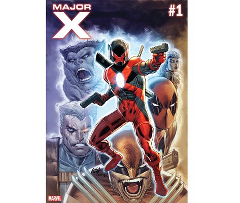 https://www.marvel.com/articles/comics/rob-liefeld-returns-to-marvel-comics-with-major-x?linkId=62540065 Supervillain Ocs, Rare Comic Books, Men Character, Rob Liefeld, Man Beast, Skottie Young, Ultimate Marvel, News Bulletin, Wade Wilson