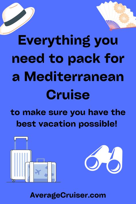 Check out this list of what you need to make sure you pack for a Mediterranean Cruise to make sure you get the most out of your vacation! 10 Day Mediterranean Cruise Packing List, Packing List For Mediterranean Cruise, Mediterranean Cruise Packing List Spring, Packing For A Mediterranean Cruise, Packing For Mediterranean Cruise Fall, Mediterranean Cruise Outfits, Mediterranean Cruise Packing List, Cruise Outfits Mediterranean, Greek Cruise