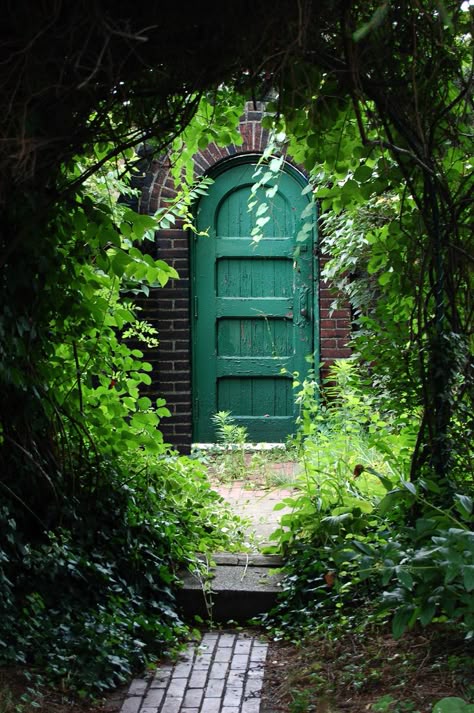 The Garden Door | bansidhe | Flickr Secret Garden Door, Entrance Way, Garden Door, Cool Doors, Magic Garden, Green Door, My Secret Garden, Secret Gardens, Open Door