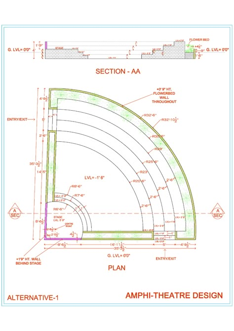 Open Amphitheatre - Cadbull Amphitheatre Design, Amphi Theatre, Stair Seating, Amphitheater Design, Outdoor Amphitheatre, Campus Landscape Design, Amphitheater Architecture, Outdoor Amphitheater, Campus Landscape