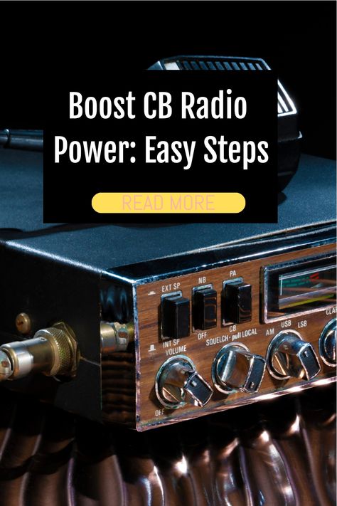 Boost CB radio power: easy steps. Cb Radio Antenna, Jeep Cb Radio, Ham Radio Repeaters, Radio Scanners, Vintage Ham Radio Equipment, Cb Radio Lingo, Fm Radio Antenna Booster, Citizens Band Radio, Walkie Talkies