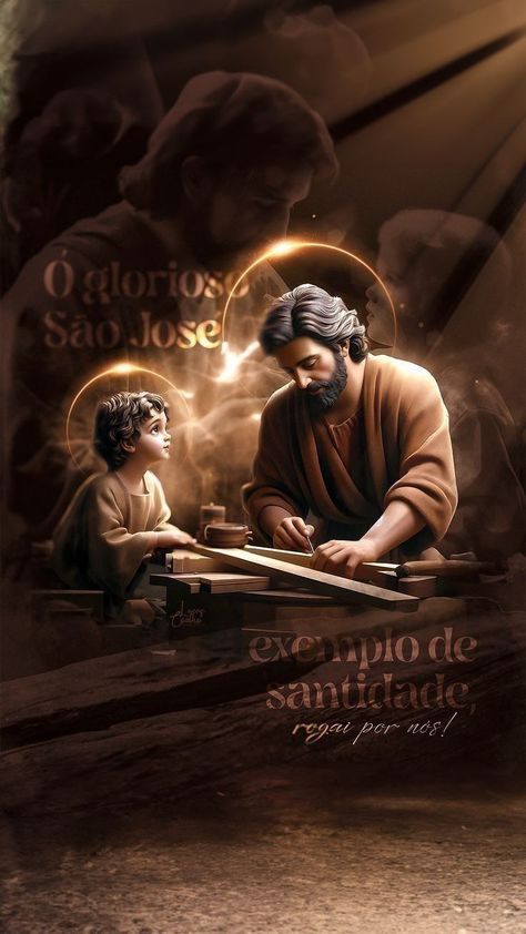 St Joseph Images, Saint Joseph Art, Mother Mary Pictures, St Joseph Catholic, Mother Mary Images, Saint Quotes Catholic, Sao Jose, Crucifixion Of Jesus, Religious Pictures