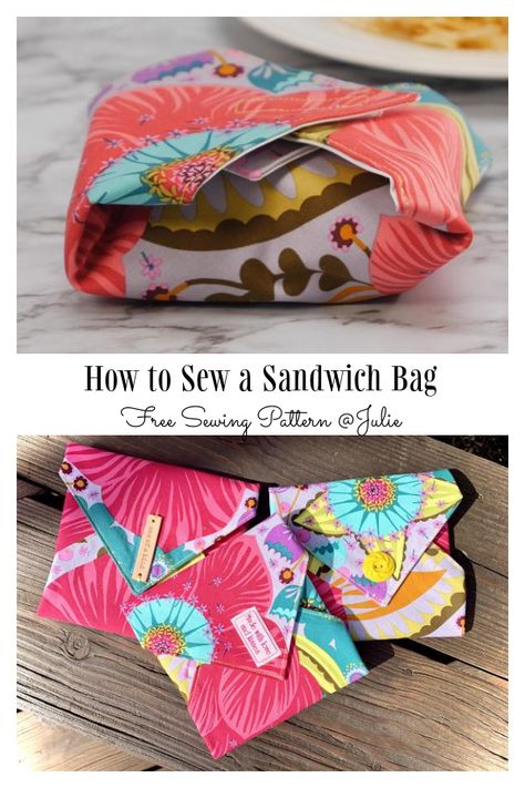 Reusable Sandwich Wrap Free Sewing Patterns | Fabric Art DIY Fabric Shopping Bags, Snack Wraps, Diy Lunch Bag, Fabric Art Diy, Fat Quarter Sewing Projects, Reusable Sandwich Wrap, Sewing Piping, Sew And Sell, Mini Gifts