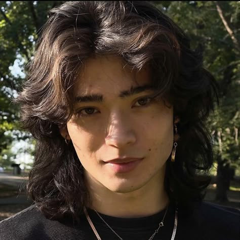 Half Asian Face Claims Male, Poc Face Claims Male, Asian Male Face Claims, Androgynous Face Claim, Poc Male Face Claims, Long Hair Wolf Cut, Poc Face Claims, Hair Claim, Hair Wolf Cut