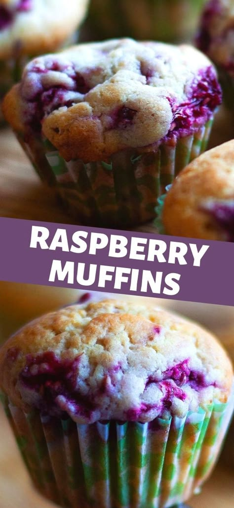 Small Batch Raspberry Muffins, Fruit Muffins Easy, Raspberry Cheesecake Muffins, Easy Raspberry Recipes, Red Raspberry Recipes, Raspberry Muffins Healthy, Raspberry Muffins Easy, Easy Raspberry Desserts, Healthy Raspberry Muffins