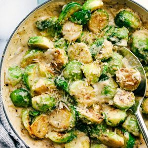 Brussel Sprouts Gratin, Parmesan Brussel Sprouts, Creamy Brussel Sprouts, Parmesan Brussels Sprouts, Garlic Brussel Sprouts, Brussel Sprouts Recipes, Sauteed Brussel Sprouts, Brussels Sprouts Gratin, Brussel Sprout Recipes