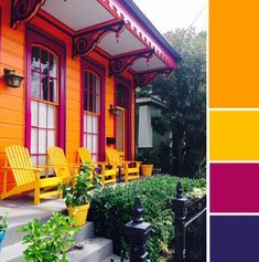 Living in Color – New Orleans | Maggie Overby Studios Historic House Paint Colors Exterior, New Orleans Exterior, Paint House, New Orleans Architecture, Living Colors, House Paint Color Combination, Homes Exterior, I Want To Live, Budget Design