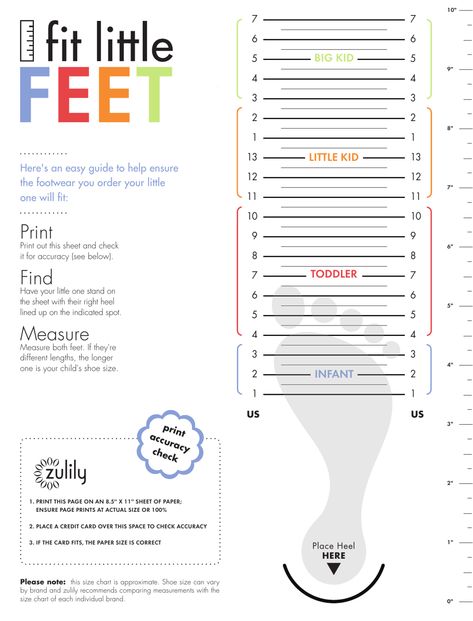 Sample Kids Shoe Size Chart - Fit Little Feet Download Printable PDF | Templateroller Kids Shoe Size Chart, Toddler Shoe Size Chart, Baby Shoe Size Chart, Shoe Chart, Shoe Size Chart Kids, Free Printable Activities, Kids Footwear, Chart Ideas, Printable Activities For Kids