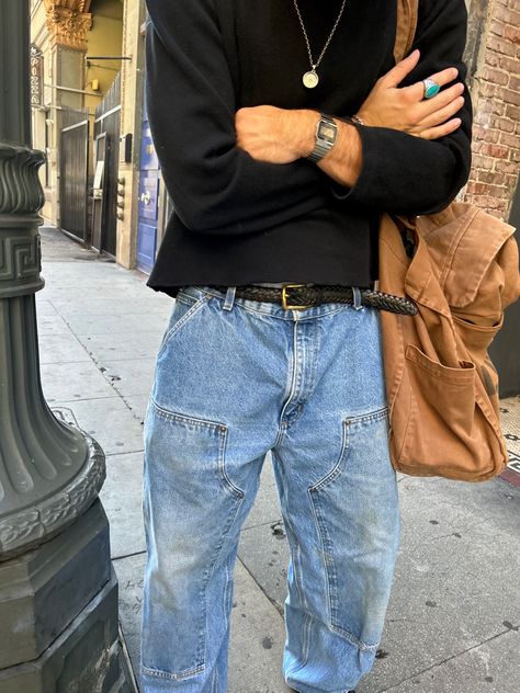 Southern Fashion Men, Summer Masc Fits, Vintage Mens Fashion Aesthetic, City Boy Aesthetic, Fall Mens Outfits, Confident Man, Go Viral On Tiktok, City Backdrop, Guy Fits