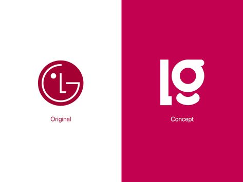 LG Logo Redesign by Afif Bazit Lg Logo Design, Lg Logo, Brand Brief, Rebranding Logo, Spiderman Painting, Chinese New Year Design, Identity Project, New Year Design, Logo Redesign