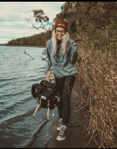 Plad Outfits, Hipster Girl Outfits, Wander Outfit, Winter Hipster, Estilo Hipster, Mode Hippie, Hipster Girls, Hipster Outfits, Camping Outfits