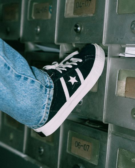 Limited Edt | Stand out from the crowd in a pair of Converse One Star Academy Pro. Originally built for skateboarding, they've since become the go-to… | Instagram Converse One Star Pro, Star Converse, Converse One Star Academy, Converse Star, Converse One Star, Star Sneakers, One Star, Shoe Inspo, Converse All Star