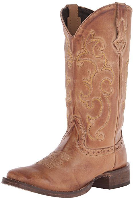 Roper Women's Classic Cowgirl Western Boot, Tan, 10 M US Desert Family Photos, Stylish Athletic Shoes, Classic Cowgirl, Shop Boots Online, Womens Shoes Boots, Ideas Clothes, Cowgirl Western, My Style Fashion, Western Boot