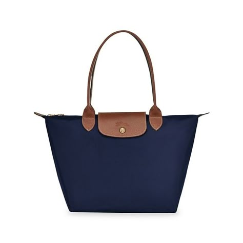 Longchamp navy blue tote bag Long Champ Bag, Longchamp Tote Bag, Navy Handbag, Navy Blue Handbags, Navy Blue Bag, Longchamp Tote, Blue Shoulder Bag, School Bag Essentials, Navy Bag