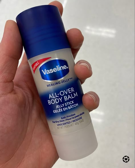 Vaseline all over body balm stick is a MUST have for runners dealing with chaffing! Perfect for chaffing between the thighs & underarms. #skincare #LTKbeauty #LTKfit #LTKunder50 #liketkit @liketoknow.it http://liketk.it/2S2tR Vaseline Balm Stick, Vaseline All Over Body Balm, Vaseline All Over Body Balm Jelly Stick, Vaseline Body Balm, Vaseline Stick, Body Hygiene, Body Balm, Pretty Skin Care, Bath And Body Care