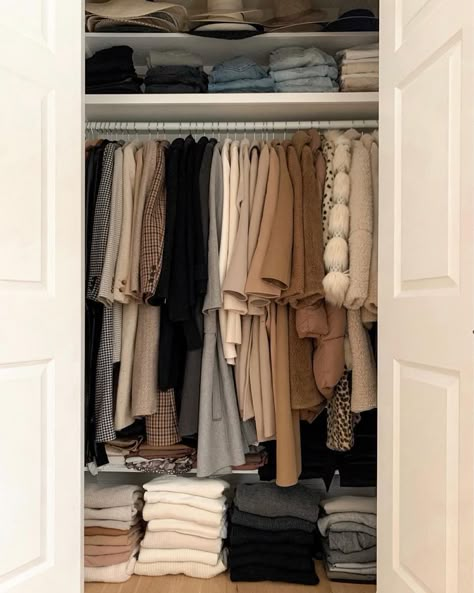 Cleaning Room, Closet Cleanout, Wardrobe Organisation, Cleaning Out Closet, Clothes Closet Organization, Organization Closet, The Home Edit, Coat Closet, Fashion Jackson