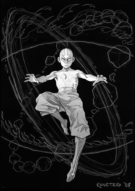 Avatar Tattoo, Aang The Last Airbender, Avatar Ang, Avatar Legend Of Aang, Korra Avatar, Avatar Series, The Legend Of Korra, Avatar The Last Airbender Art, Team Avatar