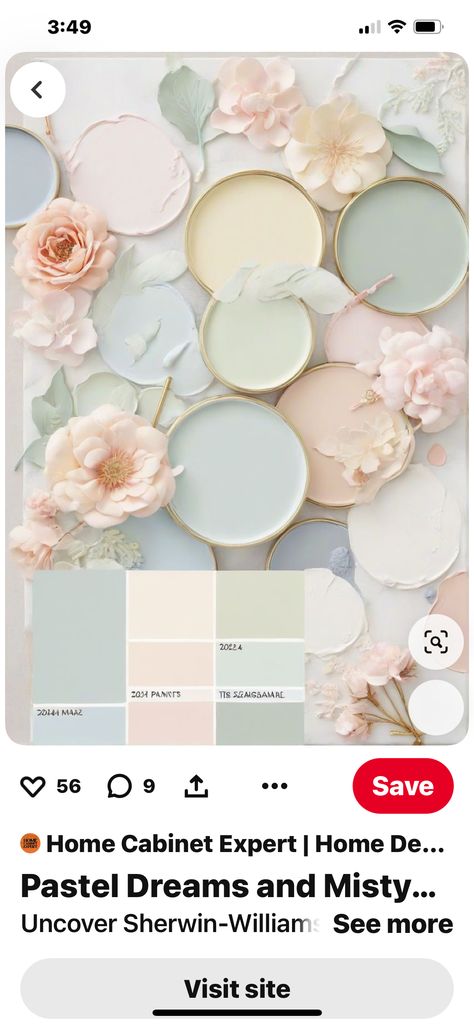 Pastel Colors Nursery, Pastel Color Nursery, Pastel Baby Girl Nursery, Pastel Baby Nursery, Pastel Playroom, Pastel Nursery, Gold Nursery, Pastel Walls, Dream Nurseries