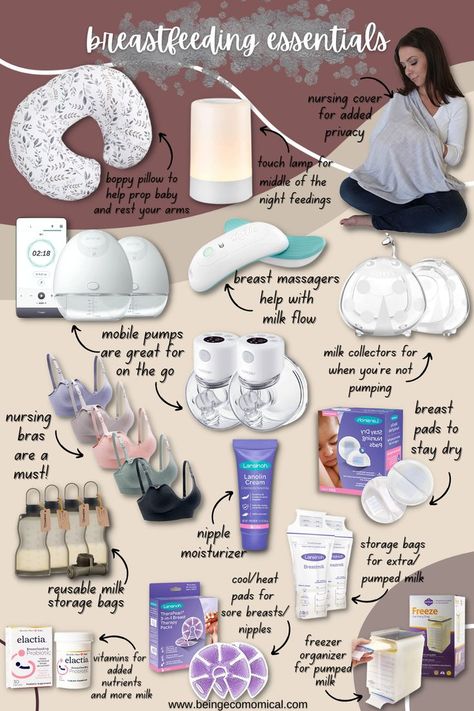 Pregnant Must Haves, New Mom List, Things For New Moms, New Mom Needs List, New Mommy Essentials, Things Newborns Need, Newborn Must Haves 2023, Baby Ideas Expecting, Breast Feeding Station Organization