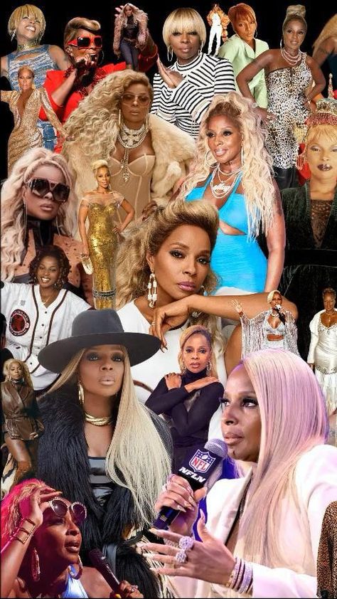 Mary J Blige 90s Fashion, Mary J Blige 90s, Brianna Hildebrand, Collage Video, Fiesta Halloween, Material Gworl, Soul Collage, 90s Fashion Outfits Hip Hop, Mary J Blige