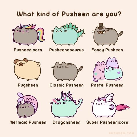 270 Likes, 9 Comments - Pusheen Box (@pusheenbox) on Instagram: “What kind of Pusheen are you? Leave your answer in the comments below! #Pusheen 🐉🦕🦄🎩🧜‍♀️” Pusheen Drawings, Pusheen Birthday, Pusheen Stuff, Pusheen Stickers, Cute Pusheen, Pusheen Love, Pusheen Cute, Chat Kawaii, Pusheen The Cat