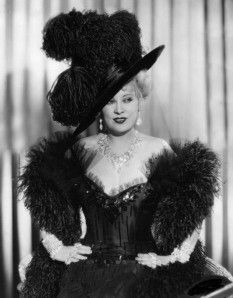 Mae West actress in a corset dress and fur. #feather #hat #vintage #fashion #satin #burlesque #corset #diamonds Mae West Movies, Mae West Quotes, Mae West, Old Hollywood Glam, Hooray For Hollywood, Actrices Hollywood, After Life, Glamorous Style, Old Hollywood Glamour