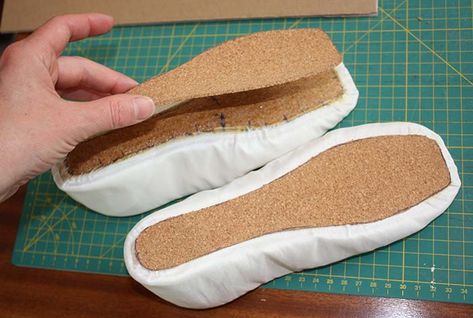 How To Make Spats, Regency Shoes Women, Making Shoes Diy, How To Make Your Own Shoes, Regency Era Shoes, 19th Century Shoes, Shoe Making Tutorial, Slipper Sewing Pattern, Regency Shoes