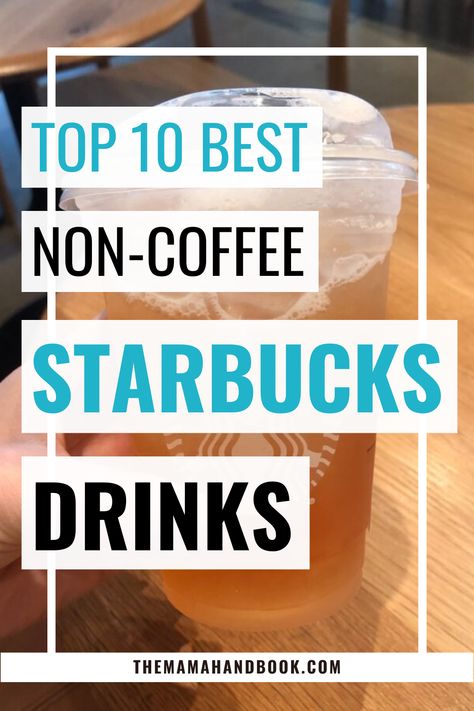 Check out the best non coffee drinks at Starbucks with these recipes to try. From fruity refreshers to creamy blended treats, these are the best Starbucks drinks for anyone looking for Starbucks drinks without coffee. Perfect for a sweet treat, these good non coffee Starbucks drinks are a must-try! Starbucks Recipes Without Coffee, Drinks Without Coffee, Coffee Drinks At Starbucks, Non Coffee Drinks, Starbucks Drinks Without Coffee, Non Coffee Starbucks Drinks, The Best Starbucks Drinks, Coffee Starbucks Drinks, Starbucks Drinks To Order