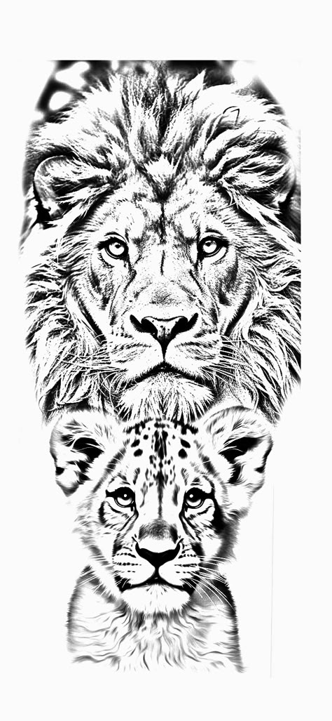 Lion Stencil Tattoo, Lion Tattoo Design Stencil, Hairstyles For Long Hair Wavy, Lion Tattoo Sketch, Long Hairstyles Mens, Lion Tattoos For Men, Tattoo Outline Drawing Stencil, Lion Stencil, Chest Tattoo Stencils