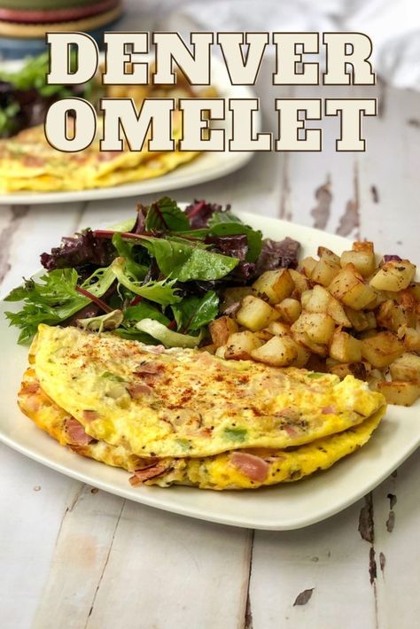 Denver Omlet, Easy Meals Dinner, Denver Omelet, Omelet Recipes, Eggstra Special, Sautéed Onions, Omelets Recipe, Skillet Potatoes, Meals Dinner