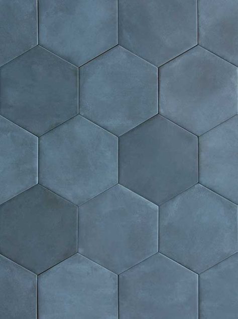 Design Matte Shades – Ceramic Technics Navy Blue Tile, Hexagonal Tiles, Mid Century Modern Bathroom, Floor Edging, Tile Texture, Material Board, Brick Tiles, Hexagon Tiles, Tile Stores