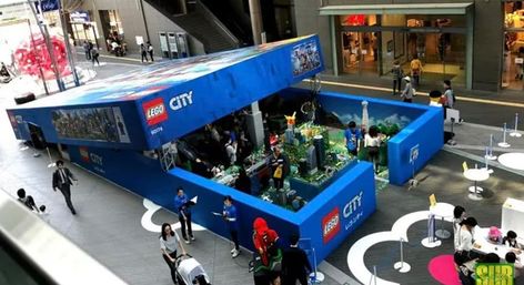 Lego Exhibition, Mall Event, Evolution Of Money, Lego City Layout, Lego City Train, Animal Design Illustration, Event Booth Design, Lego City Police, Lego Shop