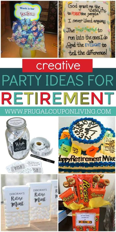 Ideas For Retirement Party, Work Retirement Party Ideas, Office Retirement Party, Retirement Survival Kit, Retirement Party Centerpieces, Retirement Gifts Diy, Retirement Candy, Principal Retirement, Teacher Retirement Party