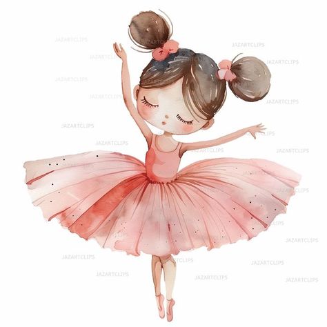 Watercolor Ballerina, Ballerina Clipart, Ballerina Decor, Art For Nursery, Ballerina Art, Pour Art, Ballet Art, Elegant Wall Art, Stylish Wall Art